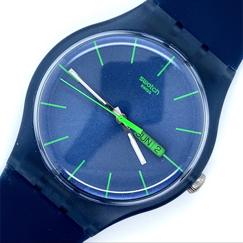 Swatch Blue Rebel Watch: SUON700